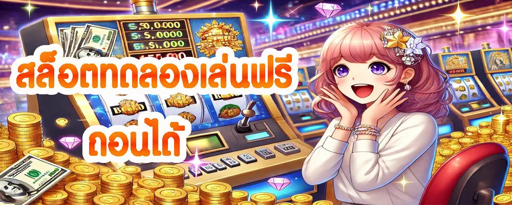 สล็อตทดลองเล่นฟรี ถอนได้